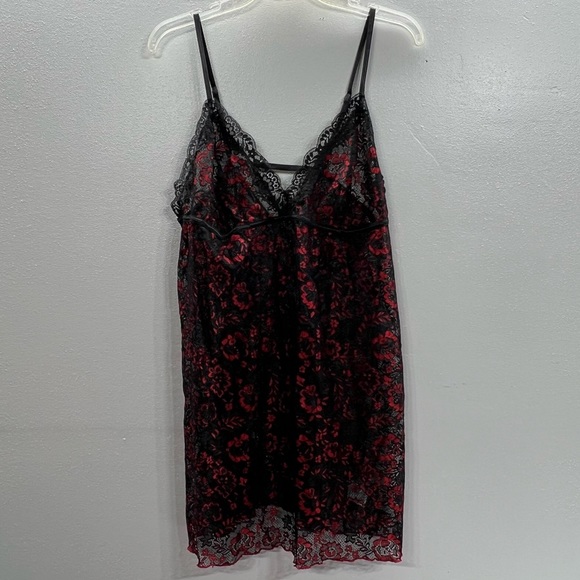 Red Blaze Checkered Comfort Night Wear